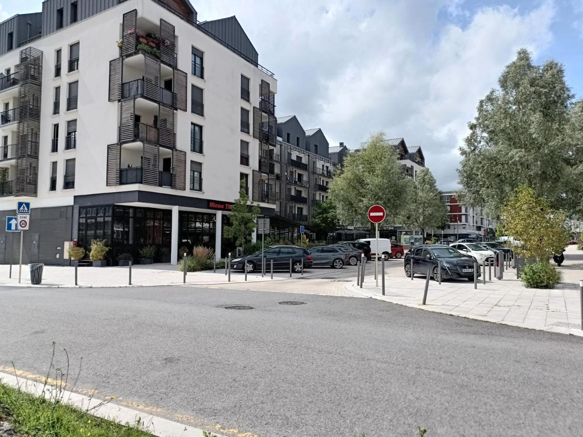 Studio Cosy Neuf + Lit Bebe A 4 Minutes Rer A Montévrain Exterior photo